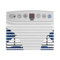 thumbnail image 3 of Lasko W09560 Bluetooth Enabled Twin 9-Inch Window Fan with Independent Electrically Reversible Intake & Exhaust Motors with Thermostat and Timer for Bedroom Indoor Home Use, 9 Inches, White, 3 of 4