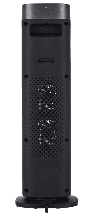 Better Homes & Gardens 23-inch Black Tower Heater with Adjustable Thermostat