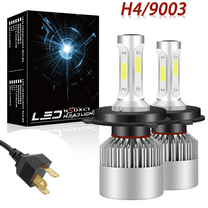 For 2014-2022 Mitsubishi Mirage LED Headlight 9012 High Low Beam Bulbs 6000K White Pack of 2