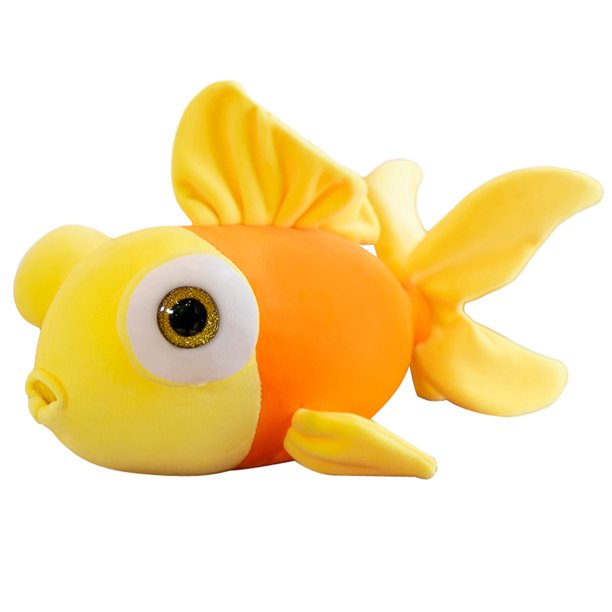 WIFORNT Fish Plush Toy Cute Goldfish Stuffed Animal Carp Doll Room