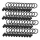 thumbnail image 4 of Anillos para cortinas con clips Clips para cortinas con anillos Accesorios de alto rendimiento Paquete de 44 unidades de 25 cm interiores, 4 of 9