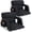 25" Wide -2 Pack, variant on FICISOG 2 Pack Stadium Seats with Back Support Wide 25 inch Stadium Seats for Bleachers Portable Bleacher Chair with 6 Reclining Positions, Armrests for Outdoor Sport Events