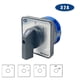 thumbnail image 2 of 690V 32A 1 Pole Changeover Rotary Cam Switch Selector Silver Contact Control Circuit LW28 YMW26 LW2632/1(01), 2 of 5