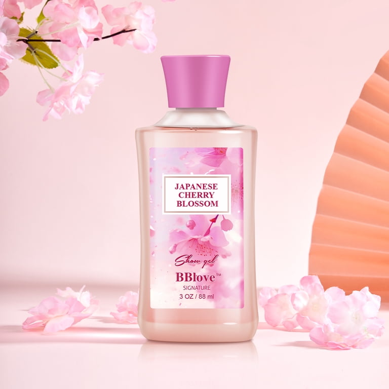 BBLove, Bath and Body Care Gift Set, Japanese Cherry Blossom, 3