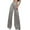 Gray, variant on Solid Color Sequin Wide Leg Pants for Women 2025 Sequin Fashion Elegant High Waist Wide Leg Pants Trousers Flare Trousers Zipper Pants Black