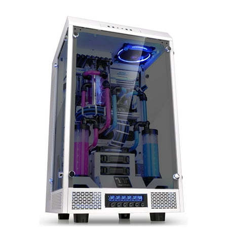 Thermaltake The Tower 900 Snow White Full Super Tower Water Cooling Computer Chassis - (Best Full Tower Case Under 100)
