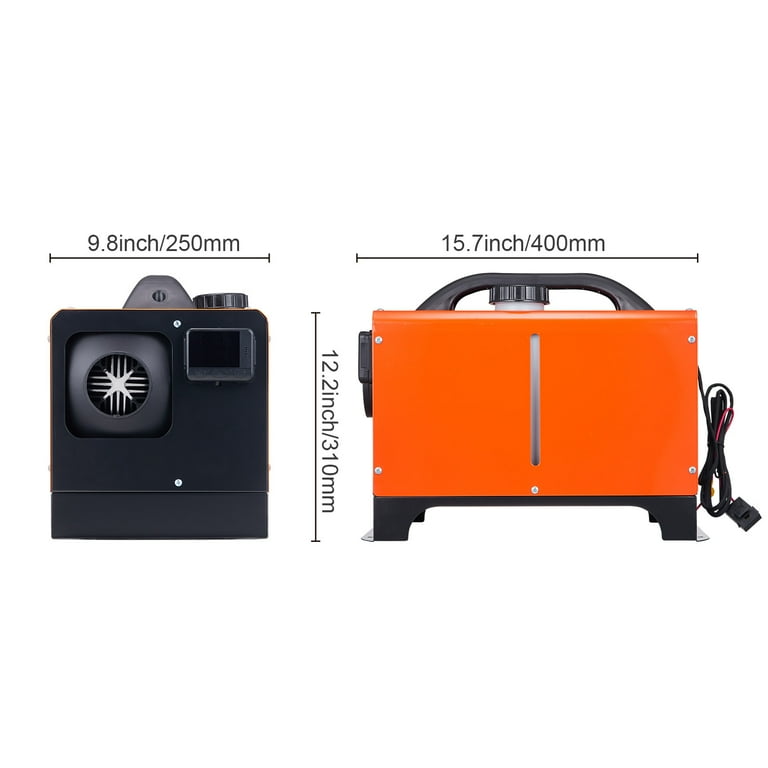 KFFKFF Diesel Air Heater, 12V 5KW Integrated Diesel Heater with