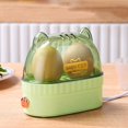 thumbnail image 4 of SUTENGDA Egg Boiler 2 Egg Capacity Boiled Egg Cooker Egg Steamer Electric Egg Cooker Multifunctional Egg Maker Auto Shut Off Egg Cooker Machine for Soft  Half  and Hard Boiled Eggs, 4 of 8