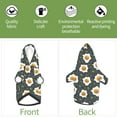 thumbnail image 4 of Yiaed Cute Poached Eggs Print Dog Hoodie Security Pet Dog Costume Pets Dog Hoodie Sweatshirt with Pocket for Small Dogs-Large, 4 of 5