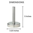 thumbnail image 3 of Fante’s Meat Pounder, Stainless Steel, 5-Inches Tall, 3.25-Inch Surface, For Thin Cutlets, Even Cooking, Everyday, And Holiday Meals, 3 of 5