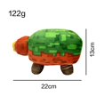 thumbnail image 3 of Jouet en Peluche Tortue pixel cube, 3 of 5