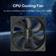 thumbnail image 2 of Radiador 120 mm 4 pines Caja de la computadora Refrigeración Ventilador del refrigerador de la CPU DC 12V Silent PC Hugtrwg  Para estrenar, 2 of 5