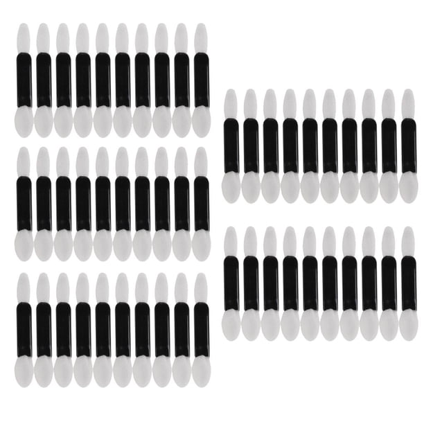 Paquete de 50 piezas desechables de pa de ojos cepillo de esponja herramientas aplicadoras de de ojos pa salón profesion Zulema Aplicador de sombra de ojos