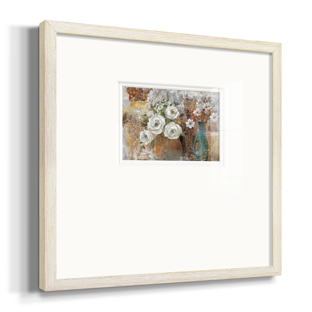 Vessels and Blooms SpicePremium Framed Print