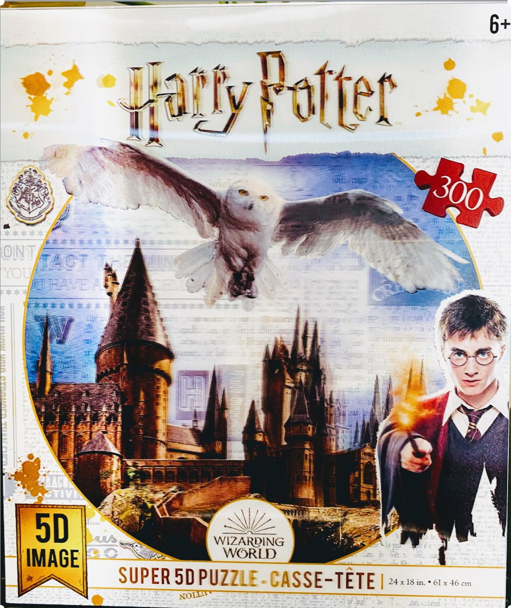 Harry Potter Puzzle 5D image - Hogwarts Castle 300 Jigsaw Puzzle Ages 6 ...