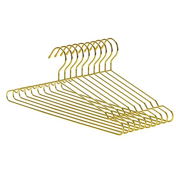 uit Contract Gladys Nature Smile17.7 inches Heavy Duty Gold Metal Coat Hangers, Space Saving Wire Hangers, Metal Clothes Hangers, Standard Suit Hangers Ideal for Everyday Use, 10 Pack, Gold - Walmart.com uit Contract Gladys Nature Smile17.7 inches Heavy Duty Gold Metal Coat Hangers, Space Saving Wire Hangers, Metal Clothes Hangers, Standard Suit Hangers Ideal for Everyday Use, 10 Pack, Gold - Walmart.com