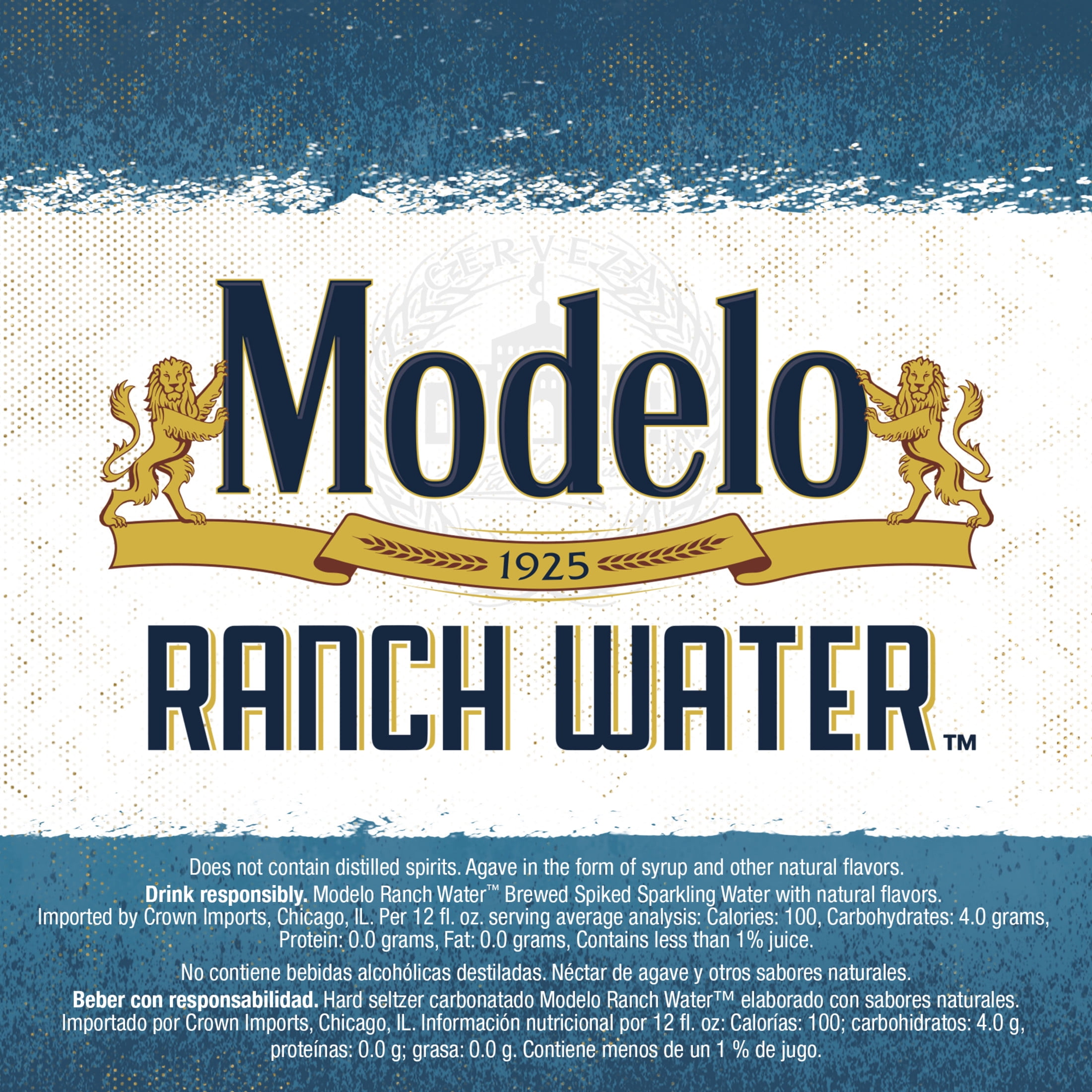 Modelo Ranch Water, 6 pack 12 fl. oz. Cans, 4.5% ABV
