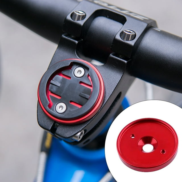 Vélos Ordinateur Titulaire Portable Anodisé Compteur de Vitesse Extérieur Antirouille Extérieur Poignée Barre Support Accessoires Remplacement pour Garmin Rouge