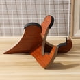 thumbnail image 4 of BESTYASH 1Set Longboard Skateboard Organizer Wooden Rack Space Saving Stable Support Light Brown, 4 of 6