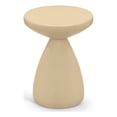 thumbnail image 1 of Meridian Furniture Anika Beige Table d'Appoint en Fer, 1 of 8