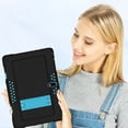 thumbnail image 5 of SOATUTO for Aoyodkg Tab A22 10.1 Case , Shock-Resistant Rugged Hybrid Kids Friendly Sturdy Shell Built-in Stand for Meberry M7 / Awow UTBook / Logic T10L JUSYEA J5-W 10.1 inch Tablet - Black+Blue, 5 of 6