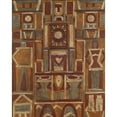 thumbnail image 2 of Joaquín Torres-García 15x18 Gold Ornate Wood Frame and Double Matted Museum Art Print Titled - The Man (1932), 2 of 4