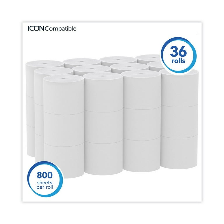 Scott Essential Extra Soft 2-Ply Coreless Toilet Paper for