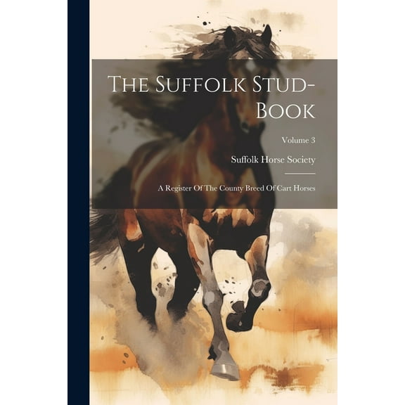 The Suffolk Stud-book : A Register Of The County Breed Of Cart Horses; Volume 3 (Paperback)
