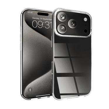 Entronix Case Compatible with iPhone 17 Pro Max - [Hard Back] Slim Clear