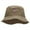Khaki, variant on Toadstool Mushroom Embroidered Bucket Hat - Yellow OSFM
