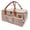 Brown, variant on Baby Diaper Caddy Organizer with Lid, Multiple Compartments Baby Caddy, Waterproof Diaper Tote Bag for Infants, Travel Baby Bag for Must Haves, Baby Gift Basket for Newborn Essentials