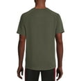 thumbnail image 4 of Athletic Works Men's and Big Men's Comfort T-Shirt with Short Sleeves, Sizes up to 5XL, 4 of 5