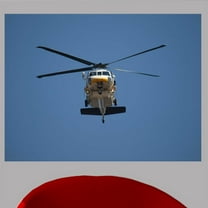 Wallhogs Chibi LACoFD Copter 19 Glossy Wall Mural