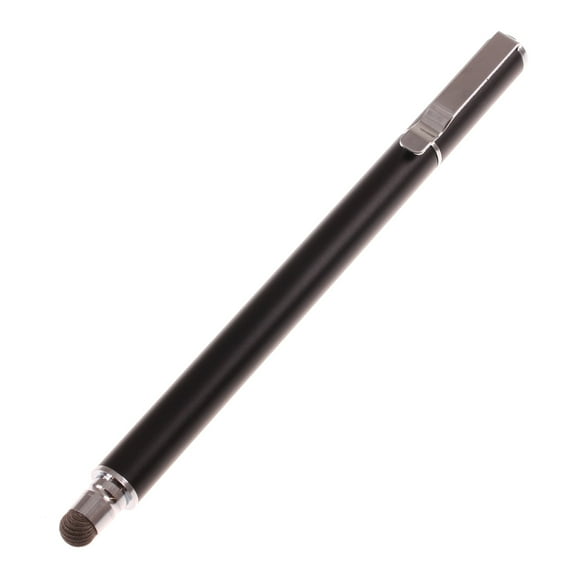 Touch Screen Pen Stylus for Google Pixel 9/Pro/XL - Fiber Tip Aluminum Lightweight Black