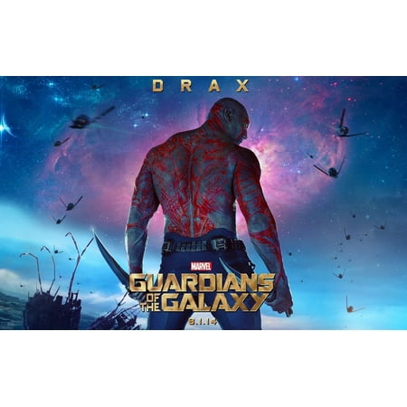 Marvel Guardians Of The Galaxy Drax Edible Cake Topper Image ABPID00269