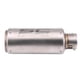 thumbnail image 2 of Silenciador de escape de motocicleta universal, Plata Acero Inoxidable Tubo de escape para moto Autocycle Amonsee No, 2 of 6
