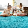 thumbnail image 5 of Arogan Super Soft Fluffy Area Rug For Living Room, Shaggy Carpet For Bedroom Nursery Room,6'x9',Blue, 5 of 7