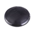 thumbnail image 2 of MasteelfCA Inflated Stability Wobble Cushion Extra Thick Core Balance-Disc Wiggle Seat for Improving Core Strength Relieving Back Pain with Random Color Air Inflator (Black), 2 of 7