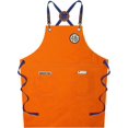 thumbnail image 1 of Work Apron for Men Women, Cotton Canvas Cross Back Apron Durable Adjustable Chef Apron with Multi-pocket, 1 of 4