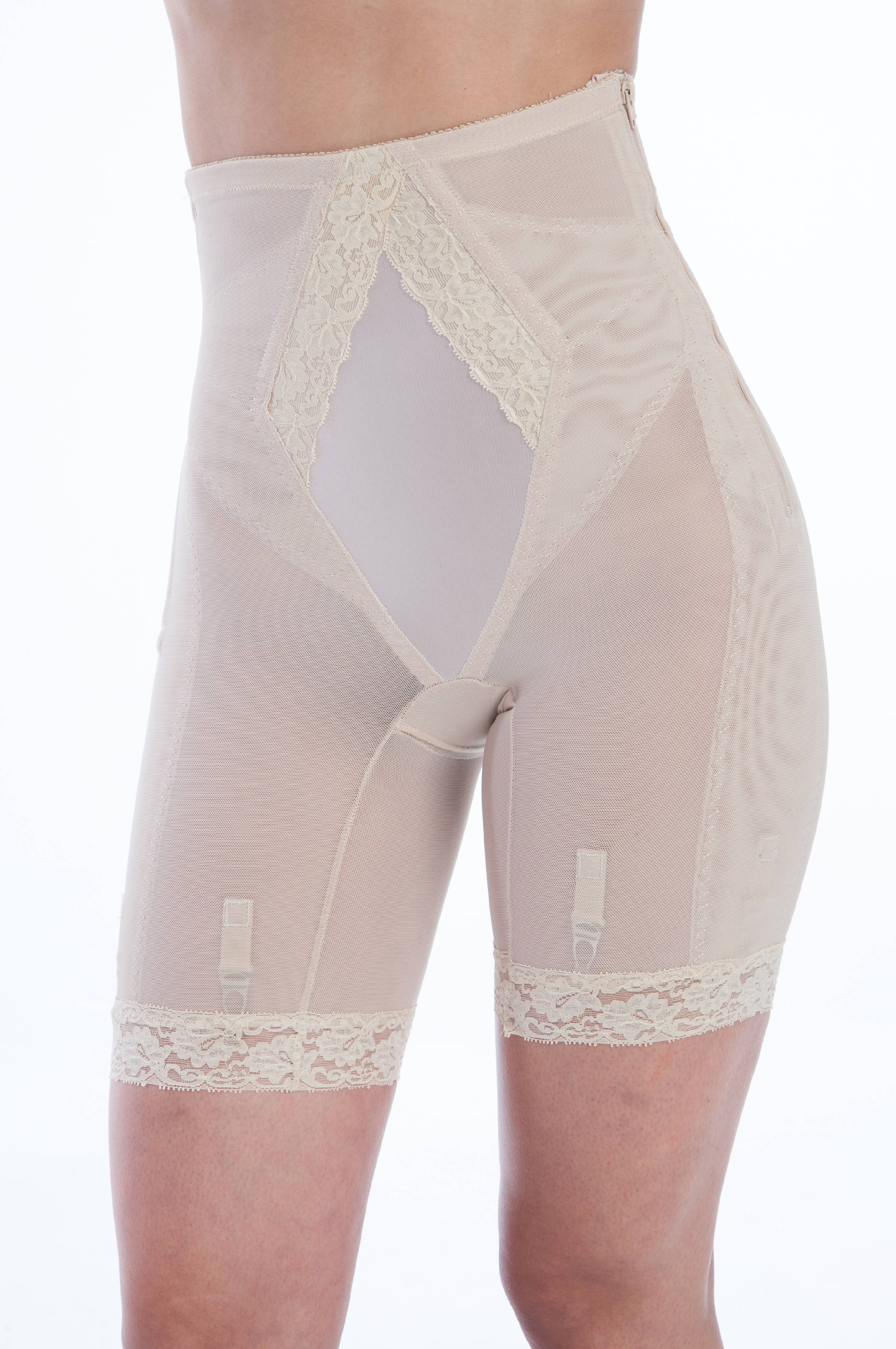 Custom Maid Womens Light Weight Long Leg Firm Control Girdle