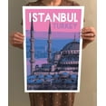 thumbnail image 4 of Istanbul Turkey Vintage Travel Poster / Postcard WPA Style Retro Hagia Sophia, 4 of 4