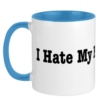 

CafePress - I Hate My Husband Mug - Ceramic Coffee Tea Novelty Mug Cup 11 oz