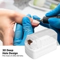 thumbnail image 3 of Portabrocas Para Uñas, Caja Expositora De Brocas De 30 Agujeros Con Cepillo De Limpieza, Caja Contenedora A Prueba De Polvo Para Cabezal De Pulido De Uñas, 3 of 7