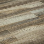 Angle View: Lamton Laminate Flooring | 12mm | Water Resistant | AC3 | Gray | 7.7in. x 48in. | 20.5 SqFt/Box
