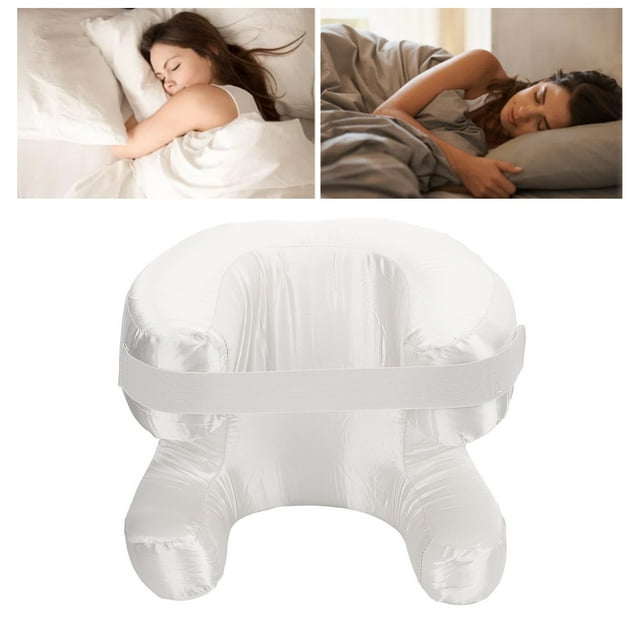 Facial de Almohada, Almohada de Masaje Antiarrugas y Antienvejecimiento, Almohada de Espuma Viscoelástica para la Cara Hacia Hacia Hacia Abajo Para Dormir de Lado y Boca Arhiba