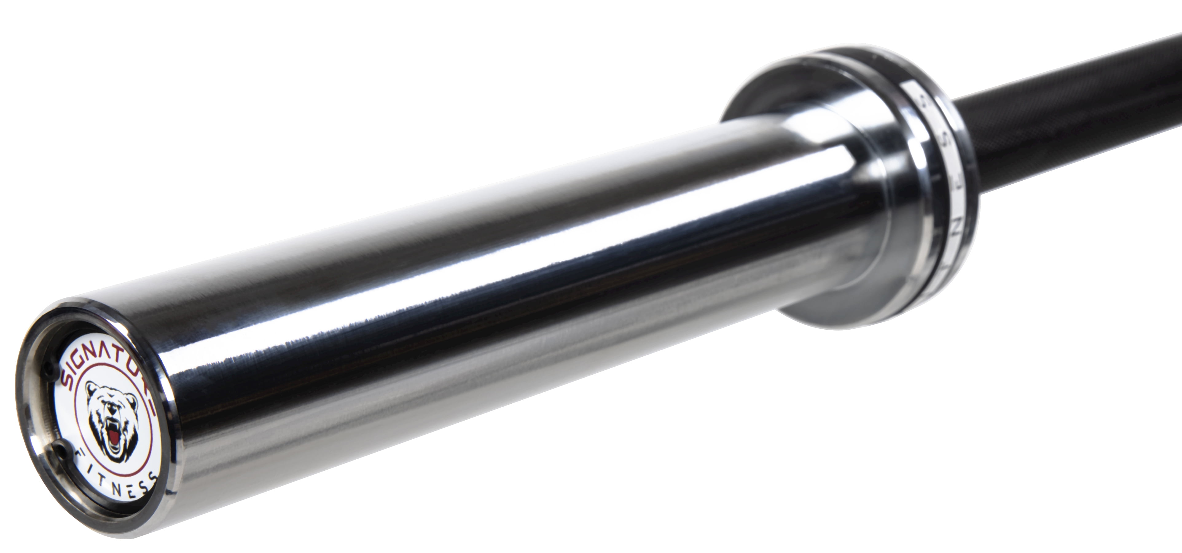 Signature Fitness Olympic Competition Barbells in Cerakote and Black Zinc, 190K PSI Rated for 1,500 Pounds