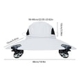 thumbnail image 3 of HOARBOEG Sun Visor Hats with Cooling Fan, Solar Powered Fishing Hat with Fans for Fishing Outdoor Work Hiking and Traveling, 3 of 6