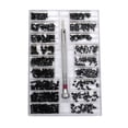 thumbnail image 1 of Scienceny 18 especificaciones Kit de reparación de tornillos tornillos de acero al carbono para gafas de sol con destornillador tornillos de Herramientas y ferretería, 1 of 6