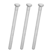3Pack Door Hinge Pins, 4.09 Inch Removable Hinge Pins, Silver