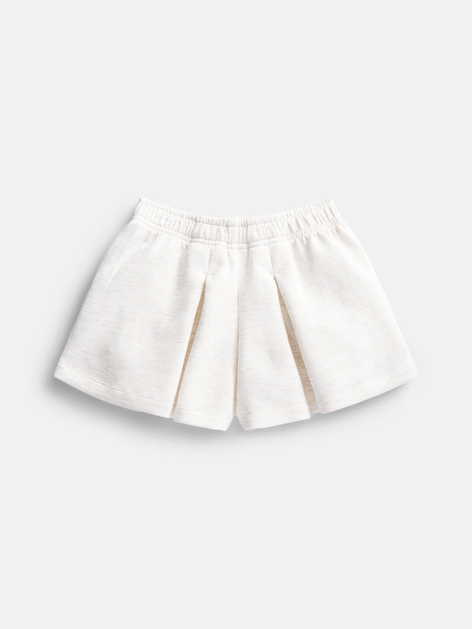 Wonder Nation Toddler Girls Athletic Pleated Shorts with Bow, Sizes 12M-5T
